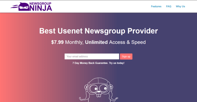 how to search with newsgroup ninja